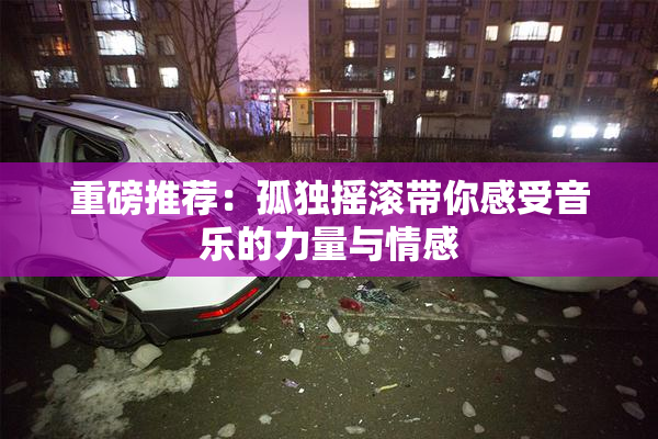 重磅推荐：孤独摇滚带你感受音乐的力量与情感