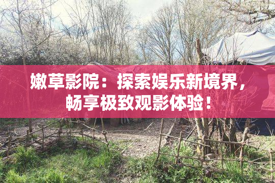嫩草影院：探索娱乐新境界，畅享极致观影体验！