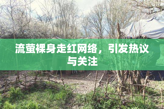 流萤裸身走红网络，引发热议与关注
