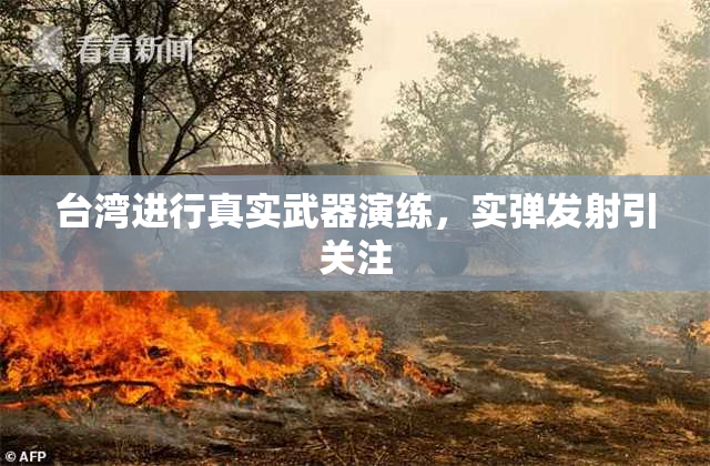 台湾进行真实武器演练，实弹发射引关注