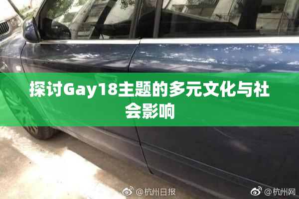 探讨Gay18主题的多元文化与社会影响
