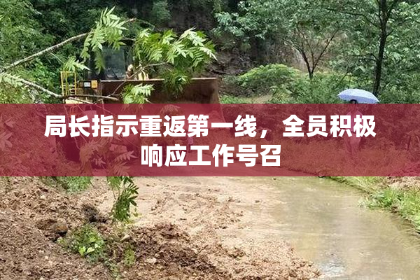 局长指示重返第一线，全员积极响应工作号召
