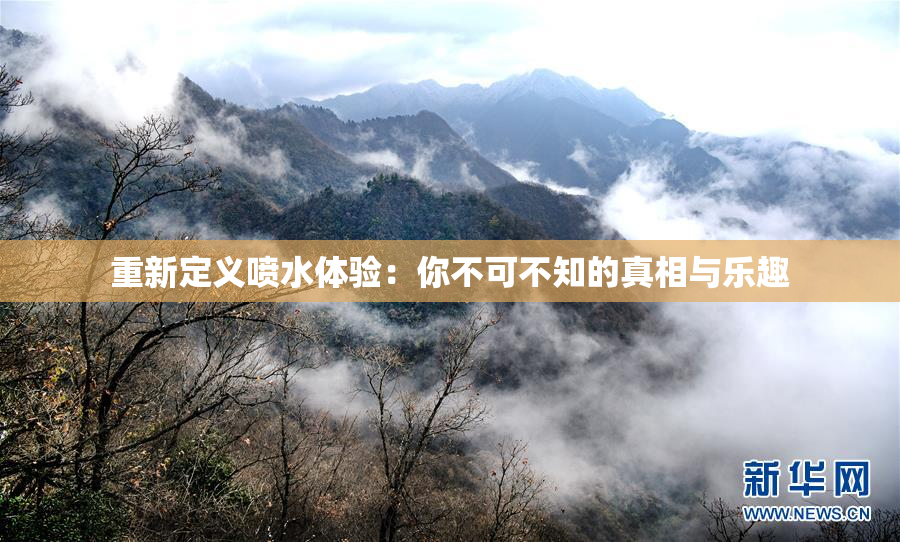 重新定义喷水体验：你不可不知的真相与乐趣