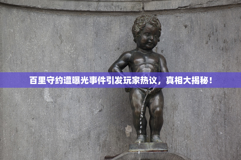 百里守约遭曝光事件引发玩家热议，真相大揭秘！