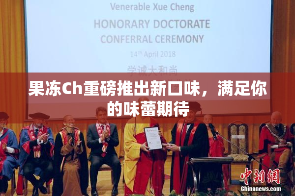 果冻Ch重磅推出新口味，满足你的味蕾期待