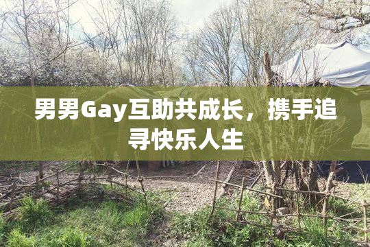 男男Gay互助共成长，携手追寻快乐人生