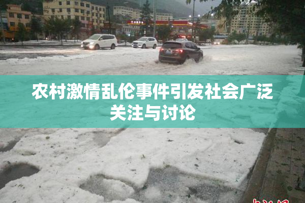 农村激情乱伦事件引发社会广泛关注与讨论