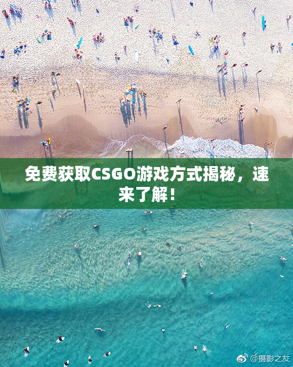 免费获取CSGO游戏方式揭秘，速来了解！