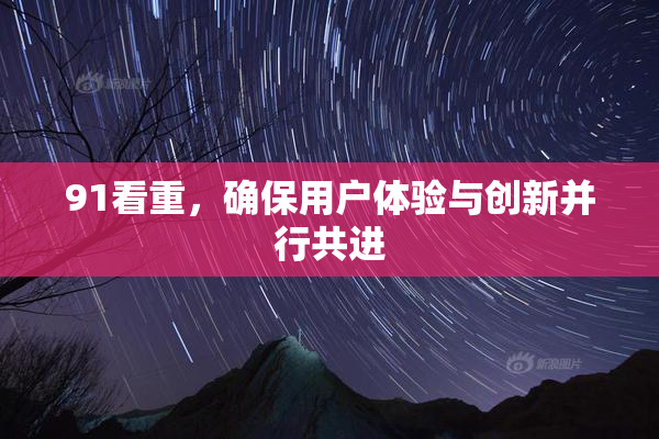 91看重，确保用户体验与创新并行共进