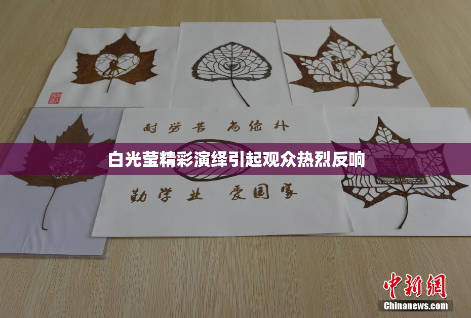 白光莹精彩演绎引起观众热烈反响