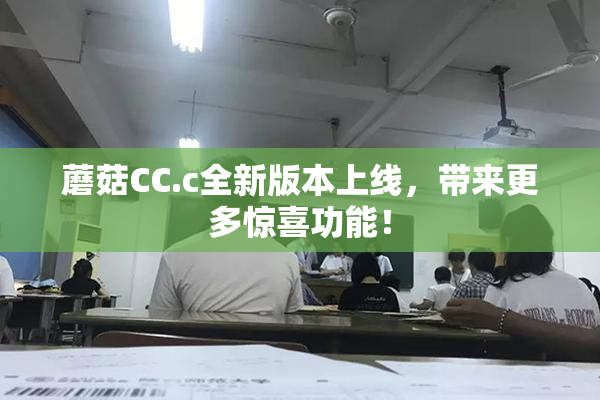 蘑菇CC.c全新版本上线，带来更多惊喜功能！