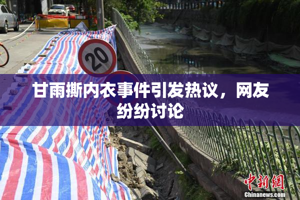 甘雨撕内衣事件引发热议，网友纷纷讨论