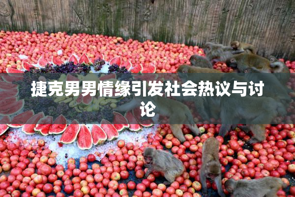 捷克男男情缘引发社会热议与讨论