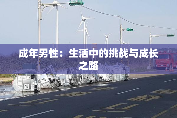 成年男性：生活中的挑战与成长之路