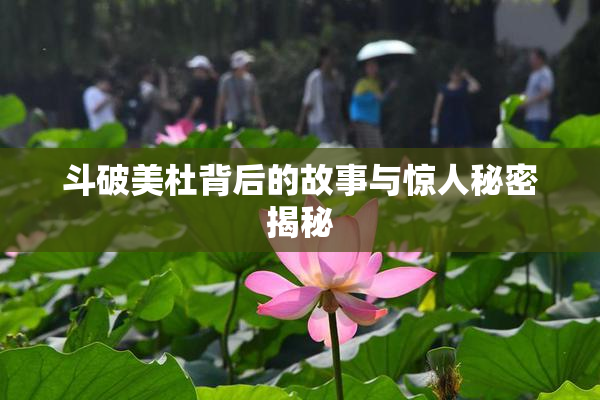 斗破美杜背后的故事与惊人秘密揭秘