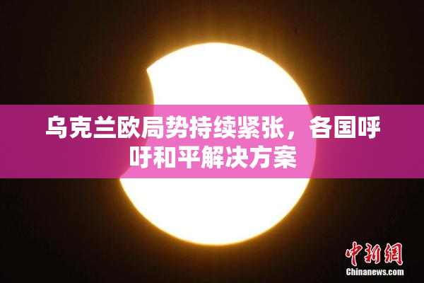 乌克兰欧局势持续紧张，各国呼吁和平解决方案