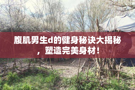 腹肌男生d的健身秘诀大揭秘，塑造完美身材！