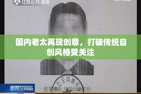 国内老太再现创意，打破传统自创风格受关注