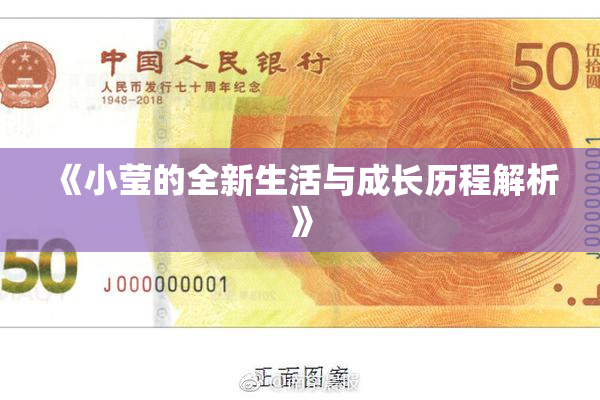 《小莹的全新生活与成长历程解析》