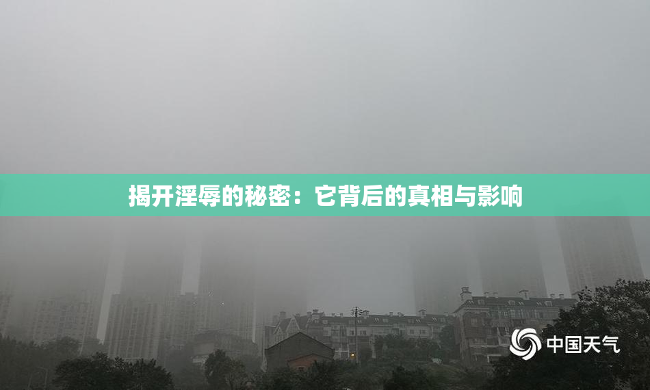 揭开淫辱的秘密：它背后的真相与影响