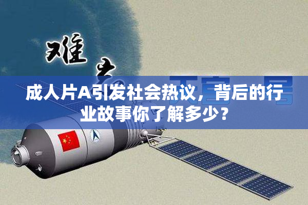 成人片A引发社会热议，背后的行业故事你了解多少？