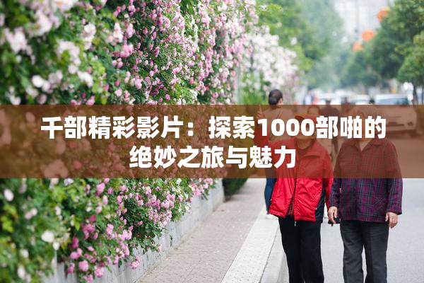 千部精彩影片：探索1000部啪的绝妙之旅与魅力
