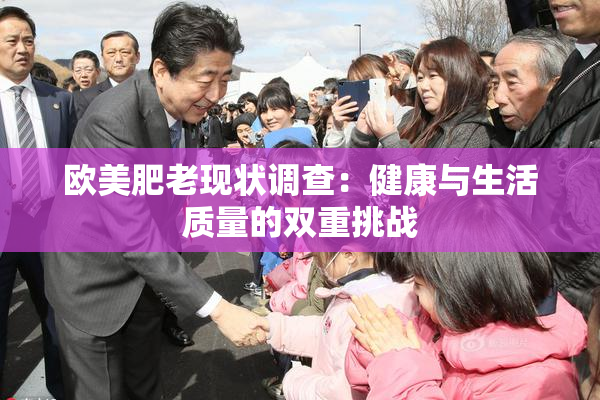 欧美肥老现状调查：健康与生活质量的双重挑战