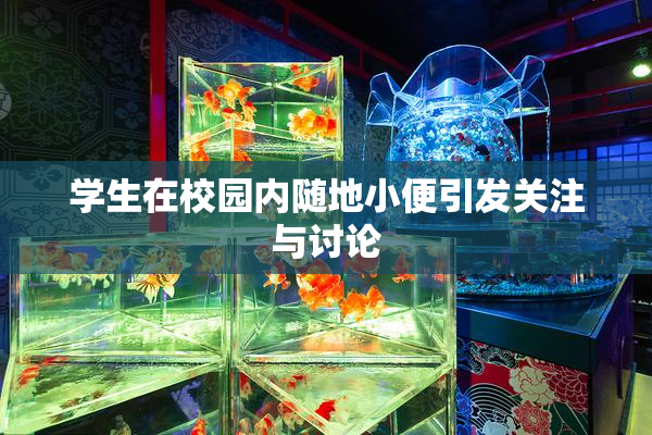 学生在校园内随地小便引发关注与讨论