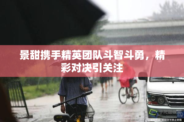 景甜携手精英团队斗智斗勇，精彩对决引关注