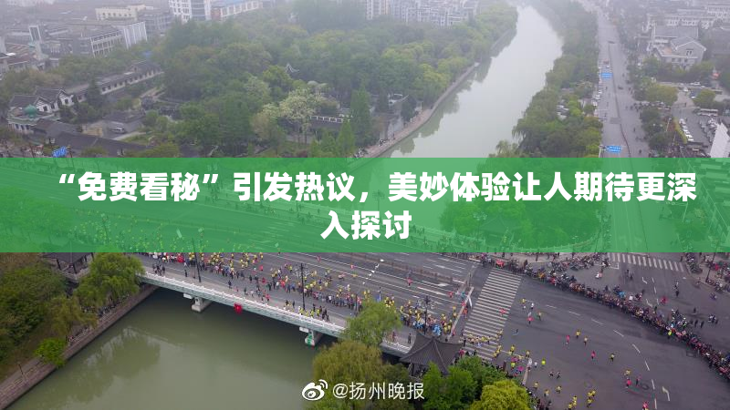 “免费看秘”引发热议，美妙体验让人期待更深入探讨