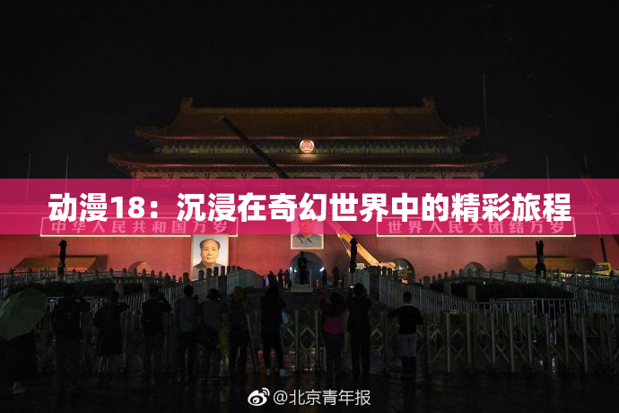 动漫18：沉浸在奇幻世界中的精彩旅程