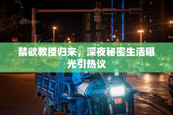 禁欲教授归来，深夜秘密生活曝光引热议