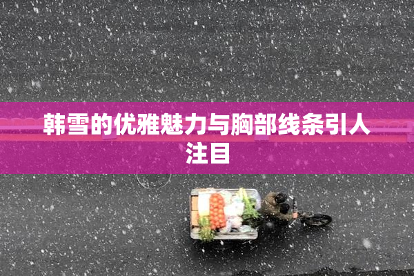 韩雪的优雅魅力与胸部线条引人注目
