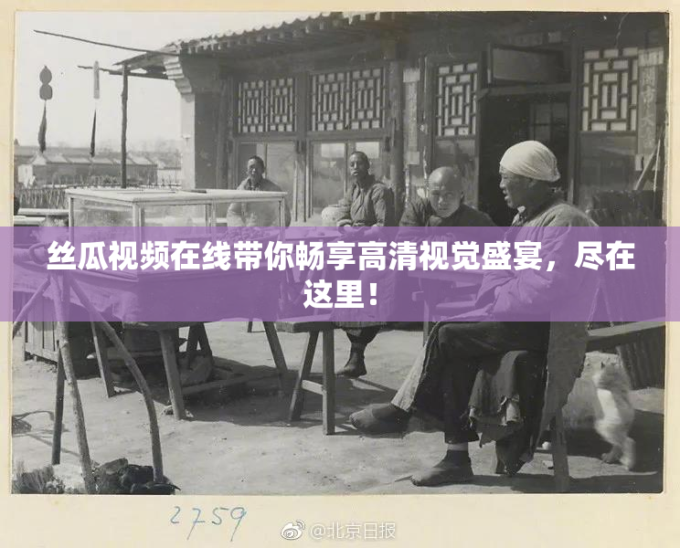 丝瓜视频在线带你畅享高清视觉盛宴，尽在这里！