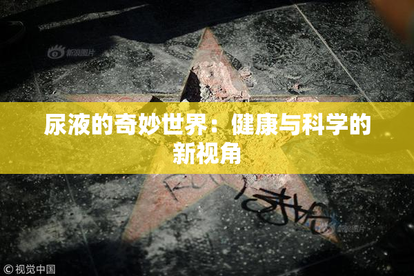 尿液的奇妙世界：健康与科学的新视角