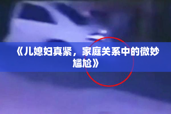 《儿媳妇真紧，家庭关系中的微妙尴尬》