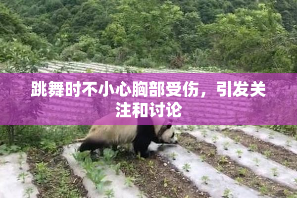 跳舞时不小心胸部受伤，引发关注和讨论