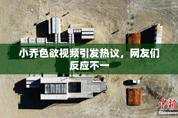 小乔色欲视频引发热议，网友们反应不一
