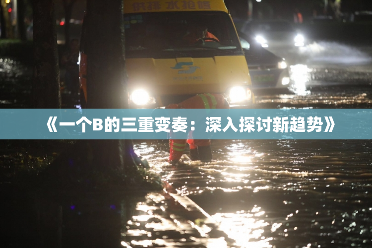《一个B的三重变奏：深入探讨新趋势》