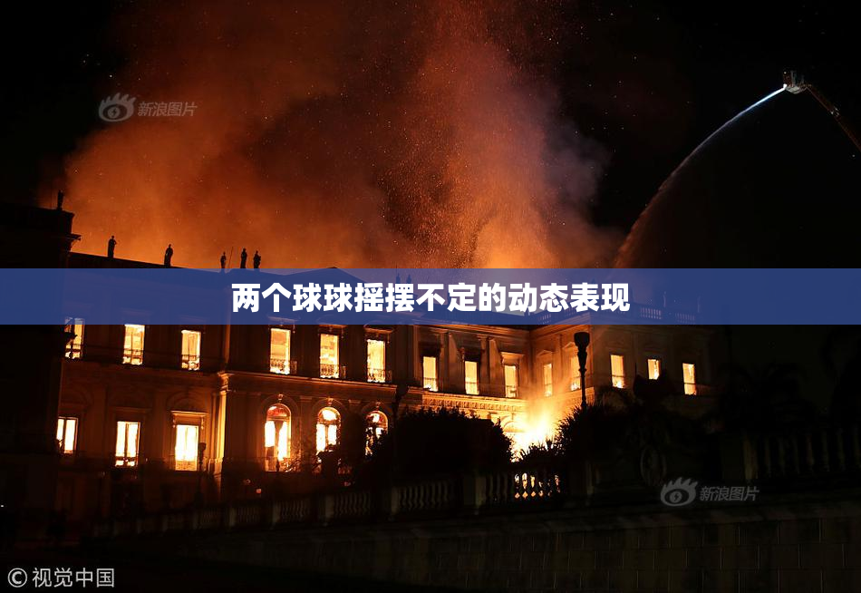 两个球球摇摆不定的动态表现