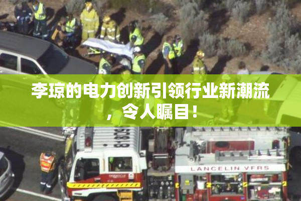 李琼的电力创新引领行业新潮流，令人瞩目！