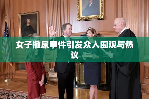女子撒尿事件引发众人围观与热议