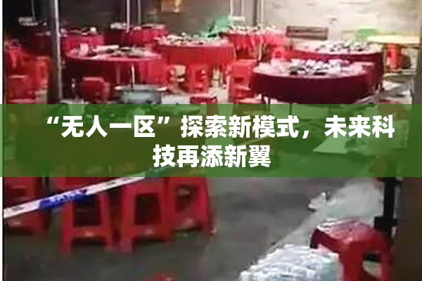 “无人一区”探索新模式，未来科技再添新翼