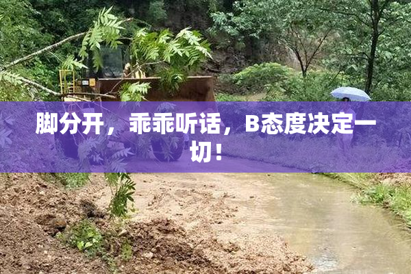 脚分开，乖乖听话，B态度决定一切！