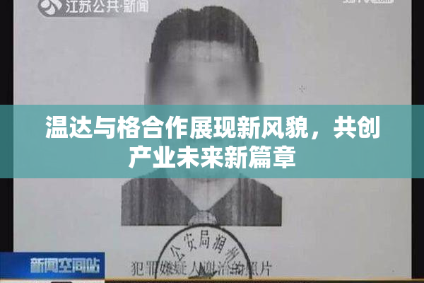 温达与格合作展现新风貌，共创产业未来新篇章