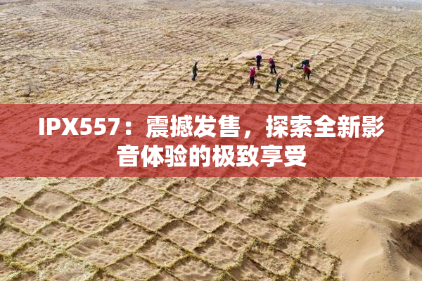 IPX557：震撼发售，探索全新影音体验的极致享受