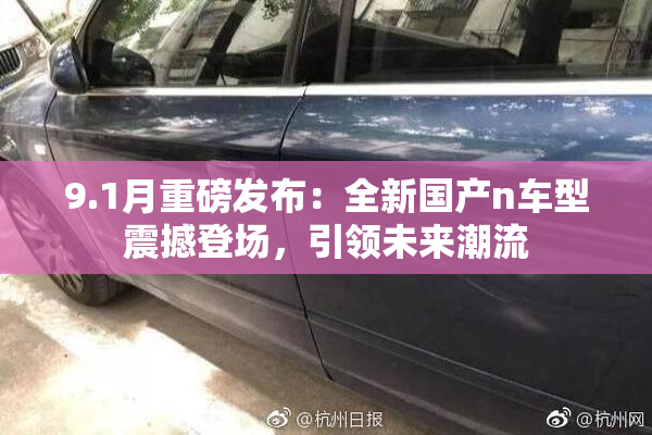9.1月重磅发布：全新国产n车型震撼登场，引领未来潮流
