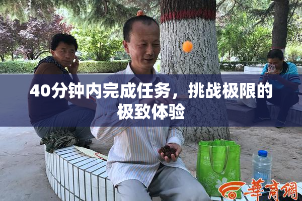 40分钟内完成任务，挑战极限的极致体验