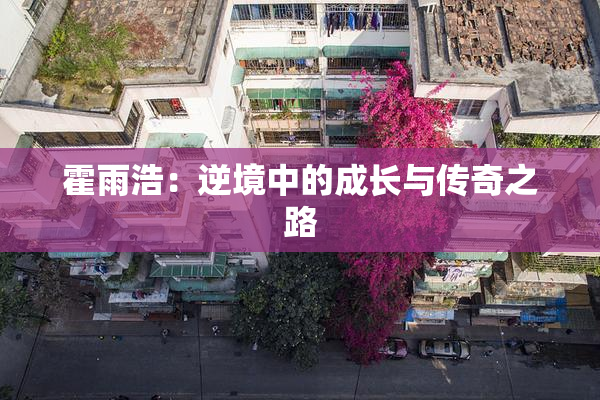 霍雨浩：逆境中的成长与传奇之路