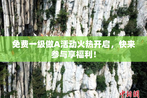 免费一级做A活动火热开启，快来参与享福利！